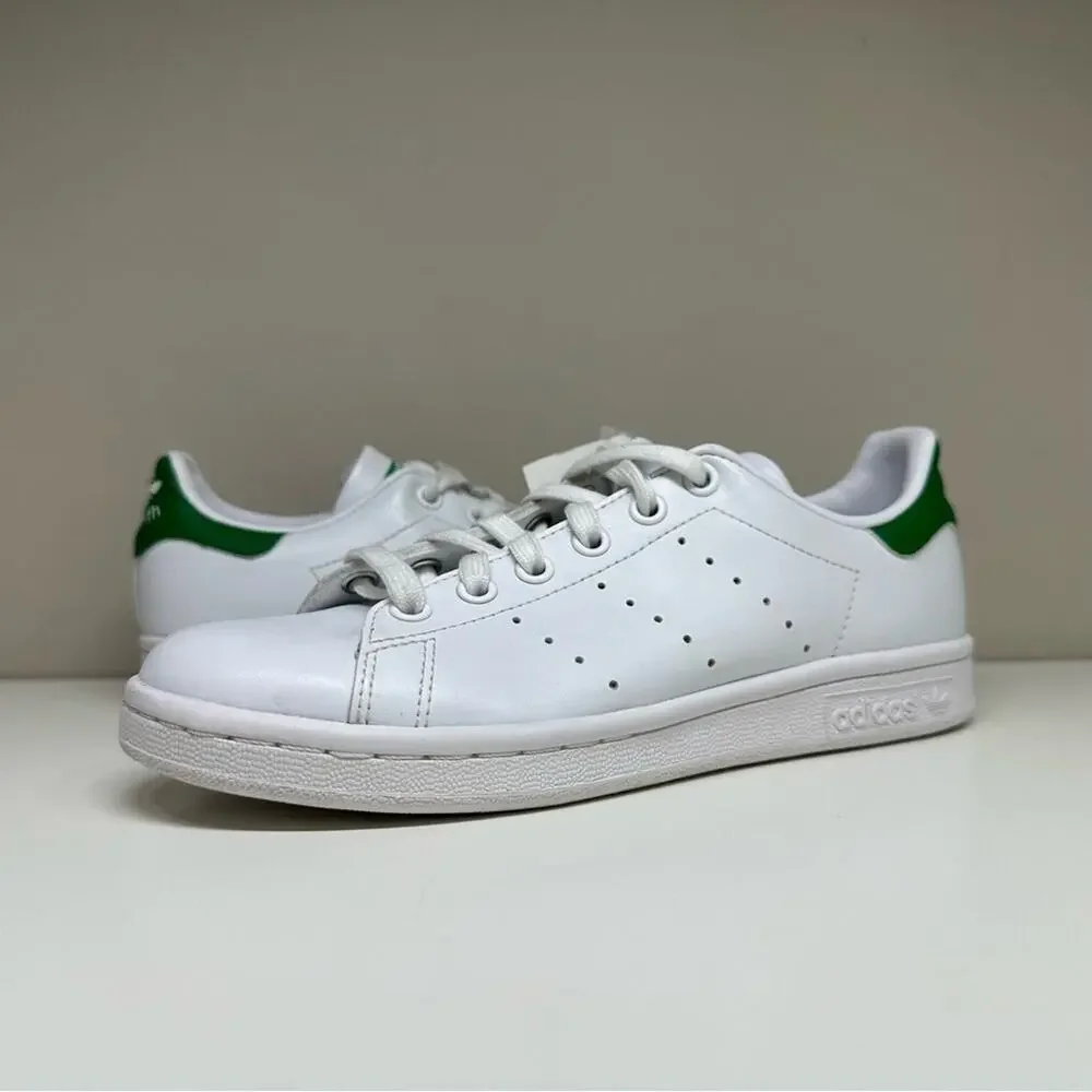 NWOB | adidas | Stan Smith Shoes | White/Green | Women’s 5.5 US